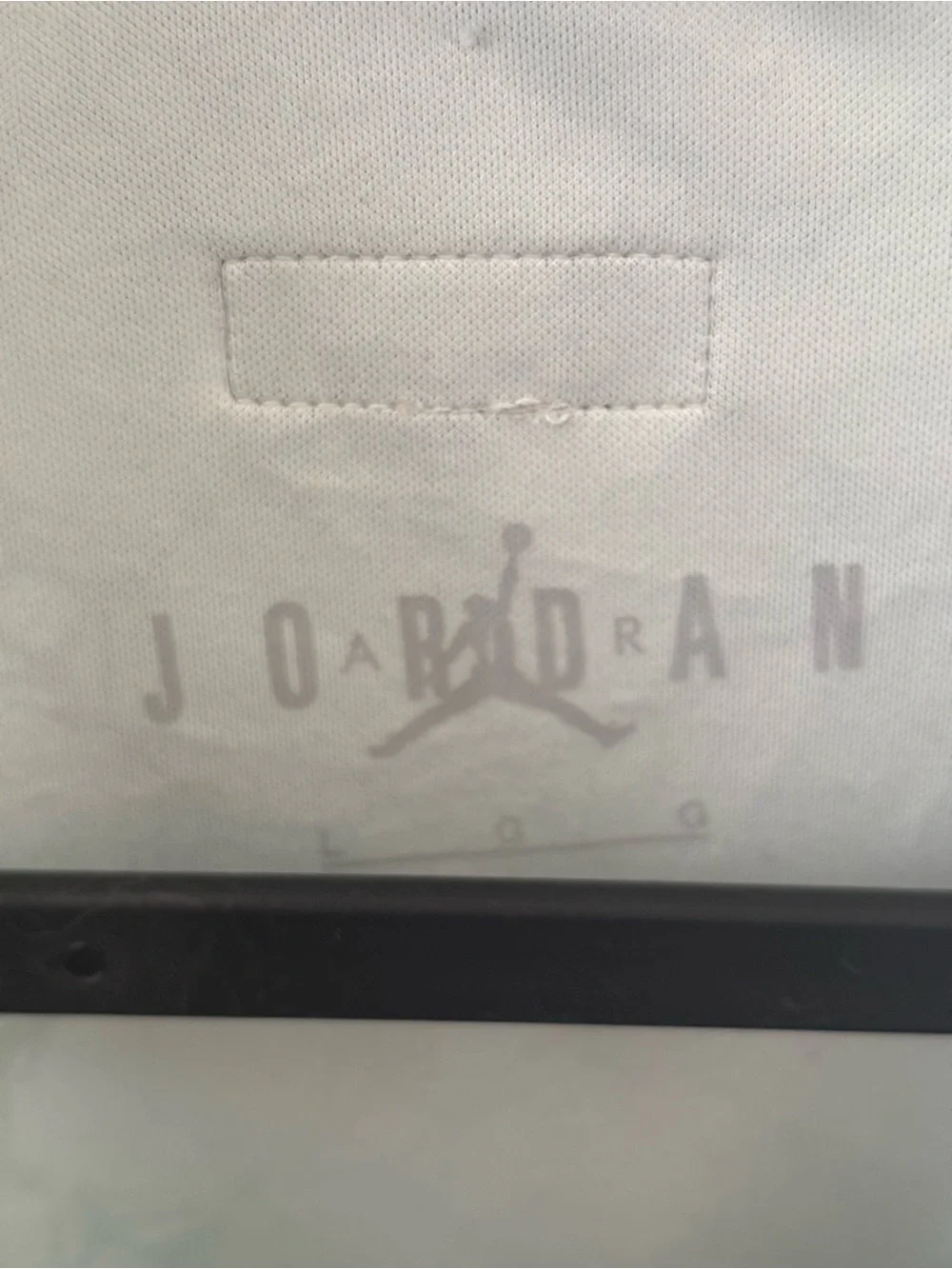 NWT Jordan Men's Sport Printed Golf Polo - Vast Grey - Size Large